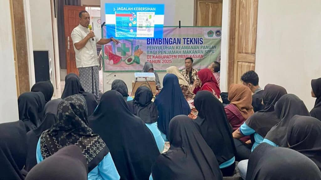 Pastikan Menu MBG Sehat dan Higienis, SPPG Biequeen Nyalabu Daya Gelar Bimtek Bersama Dinkes Pamekasan
