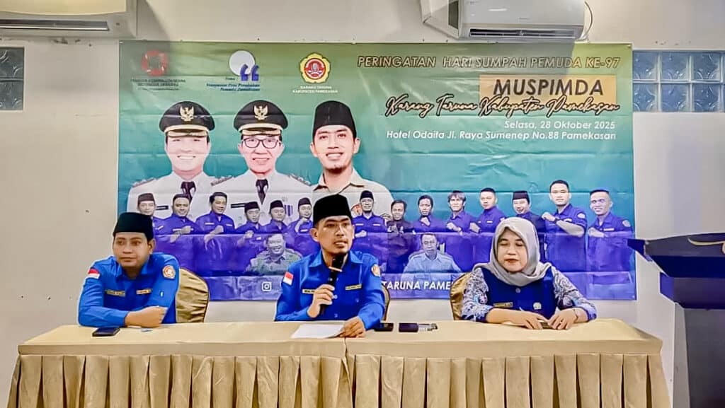 Refleksi Hari Sumpah Pemuda, Karang Taruna Pamekasan Tegaskan Siap Berjuang untuk Bangsa dan Negara